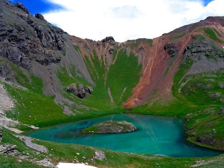 Jeff Hovart, Island Lake, Ice lake basin