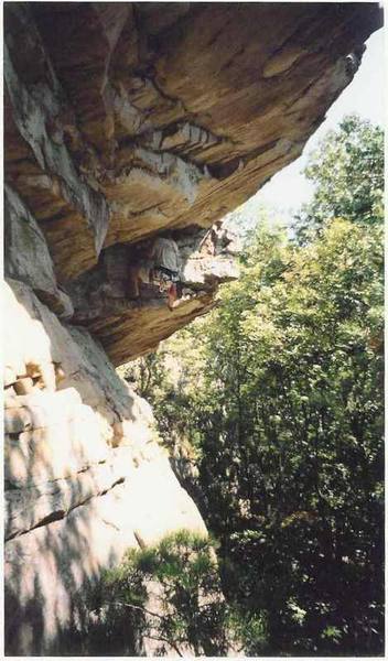 John Vasik cleaning Elephant Crack