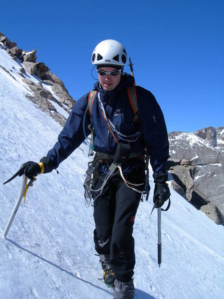 Kurt Johnson on Longs. Photo By Ben Williams.