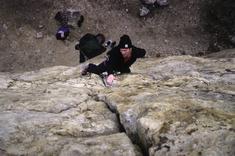 Barnburner. Crux. December '06. Photo: Darin Limvere.