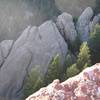 Gaps galore, taken from Angel's Way summit.