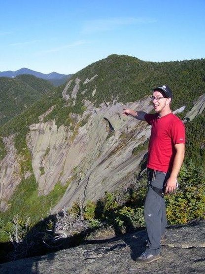 The south face of Gothics from the summit of Pyramid.