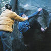 old school picture of me working this problem... this might have been the most work i ever put in to one route...