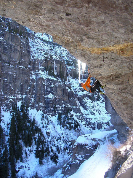 Dick Gaziña doin' Troglodyte.<br>
<br>
Photo by D. Gunn.