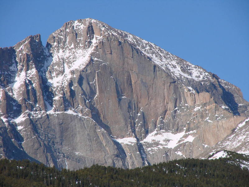 The Diamond, Long's Peak, RMNP.