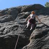 Climbing some new sport routes at the obscure crag of Maxwell Falls, Evergreen, Colorado.