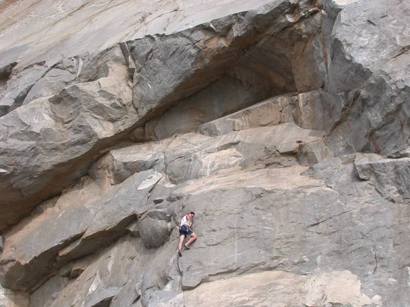 Chris on the upper section of Mantlepiece.