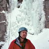 Alan is also cold and damp after an excursion on Ames Ice Hose.  January 1st 2007.