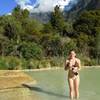 The hot pools at Welcome Flat were pure bliss at the end of our 11 mile walk up the Copland Valley.  On the sage advice of several kiwi friends, we packed in a nice bottle of wine to enjoy while we soaked away the pain of the trail.