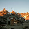 The Refugio and the Frey towers. Torre Principal is the largest tower.