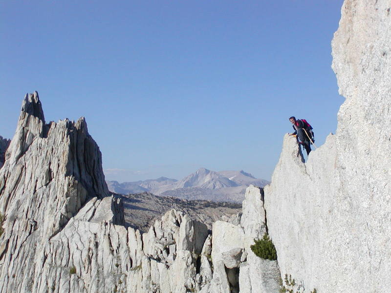 Duke with Conness in the background.