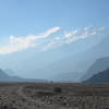 5000+ meters of vertical relief. Dhaulagiri getting blasted from high winds. Taken from the Kali Ghandaki valley.