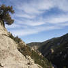 View from the top of Nightcap(5.9), with Cob Rock visible on the opposite side of the Canyon.<br>
<br>
Photo: Dave Fiorucci