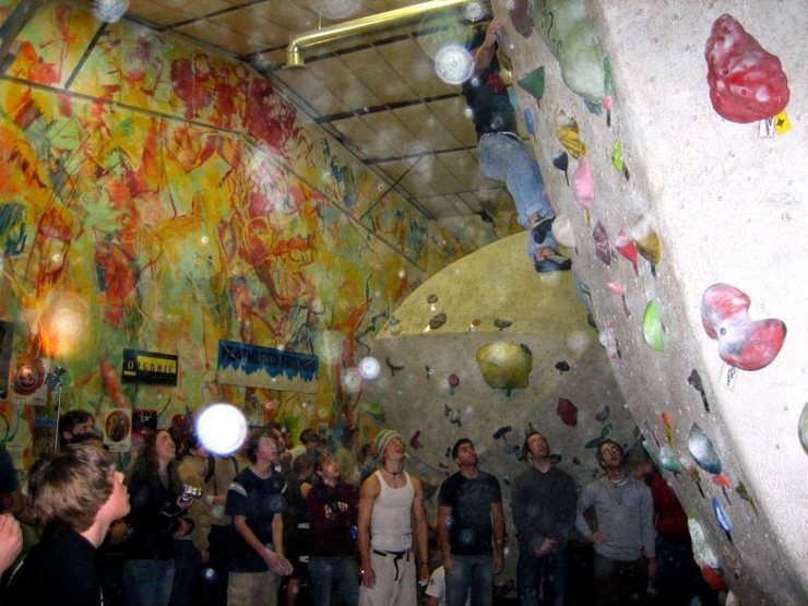 From the Best of the Midwest 2005 comp at Prairie Walls climbing gym in Rochester, MN.  Thanks Dave!