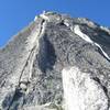 Lovely granite on the NE ridge of Bugaboo.