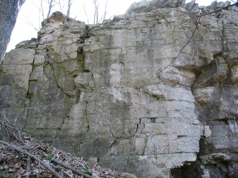 Left Wall<br>
Classic 5.8 Crack is the far right crack.