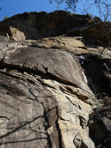 Pitch 1 of Primitive Paradox, Tallulah Gorge, GA.