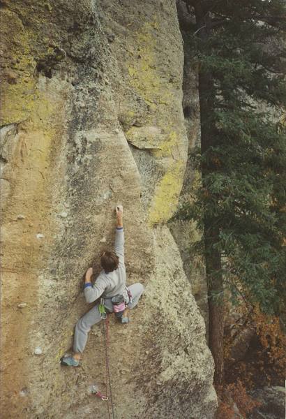 Eric Leonard bagging the FFA, Sept. 1988.