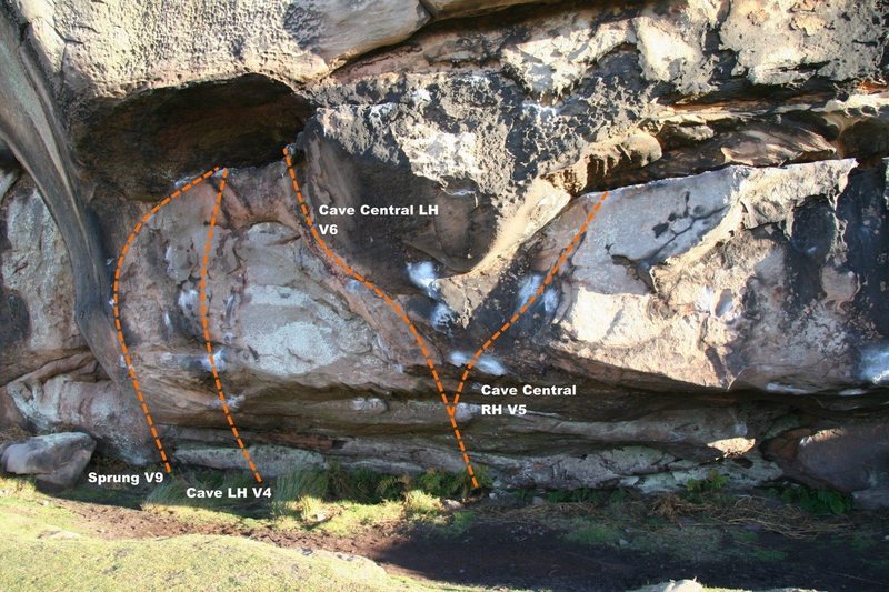 Cave Area Topo