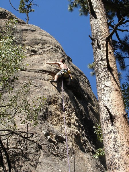 Andrew Busse moves into the crux of "Boylesque".