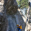 Attempting Finger Crack at Rogers Park, TX