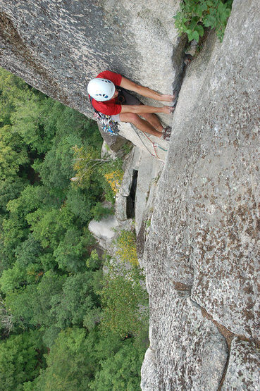 Nick Weinberg leading the last pitch.