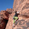 Nicole Hansche enjoying the desert sun...