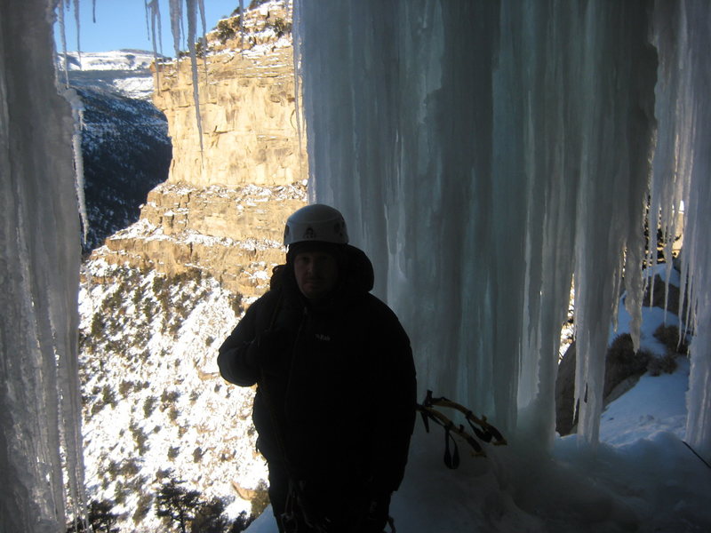 Picture window at the base of Primadonna