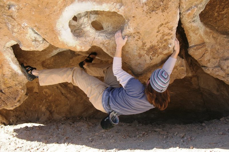 The start of the Vulcan Traverse, V5