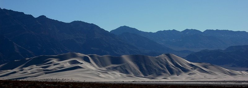 The silky Eureka Dunes, Death Valley