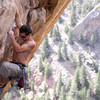 Climber: Wyatt Payne.<br>
<br>
Photo by Terry.