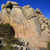 Steven Charles on Rap Bolters From Hell, 12a, Lost Dome, Wichita Mountains Wildlife Refuge.