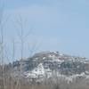 Ely Peak as seen from the highway.  