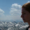 Amanda Wheat on the summit of Mt.Elbert CO 2005