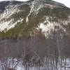 Shoestring gully from the parking spot on rt 302