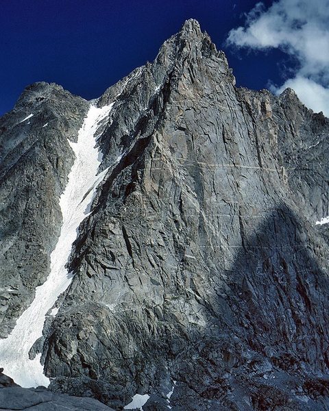 Main W Face of Mt Helen