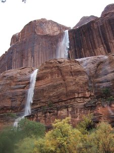Wall Steet on a beautiful and rare rainy day.  Siebernetics is just left of this photo and The Kings's Hand is just right.