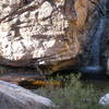 Waterfall - the pool is deep if your inclined to do some bouldering.  