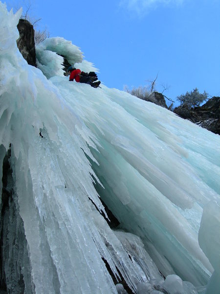 Dessous Choc (After Shock) <br>
Grade 6 Route near Chamonix FR