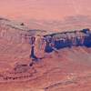 Bird's eye view of one corner of Monument Valley.