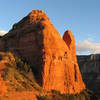 End view of the Moose's Butte from Queen Victoria...Sedona, AZ