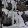 Ice farming on Upper Bridal Veil Falls, 2006