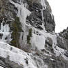 Farming left of Upper Bridal Veil. 