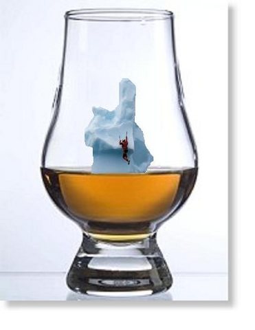 Ice climbing in Whisky