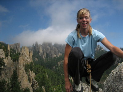 The summits are small here....