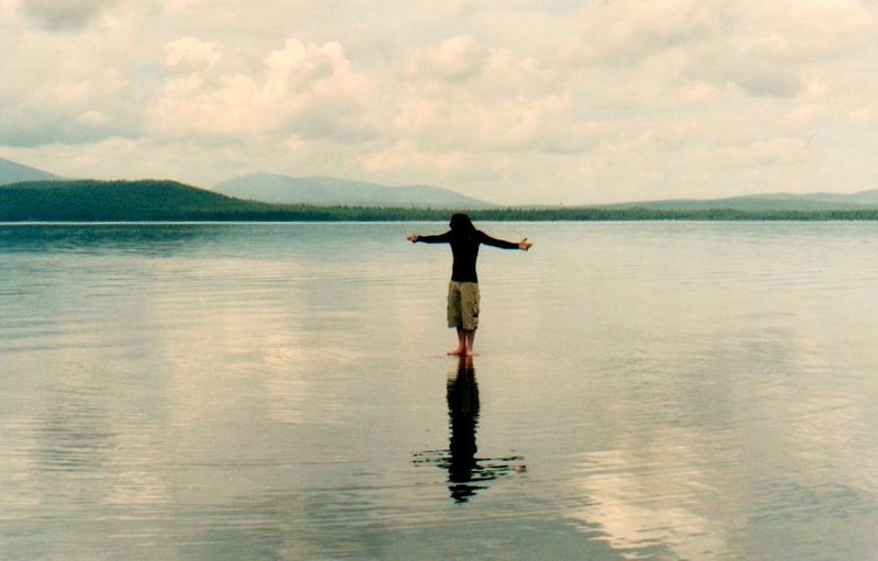 walking on water