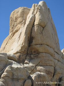 Good picture of the route "Split, 5.6" on the Hidden Tower