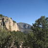 View from Cash Wall towards Cactus Cliff, Shelf Rd March '08