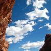 Unknown climber at the Sunny & Steep Crag, Red Rocks