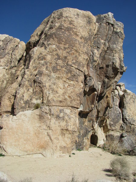 Cave Rock, west face